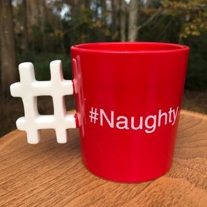 Frankfort Candy LLC Mug # Naughty #Nice Red Coffee Mug